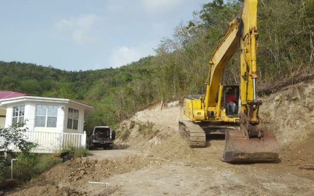 Access Road Construction Dominica 1 of 2